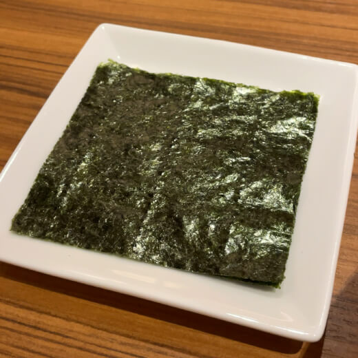 ら〜麺RE-BORN　海苔